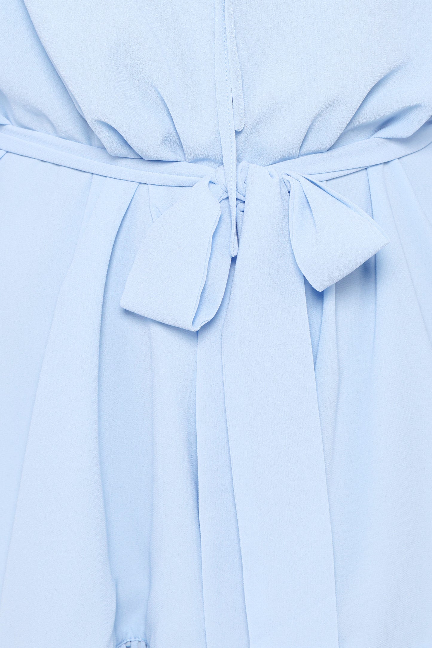 Brianna Long Sleeve Playsuit - Blue