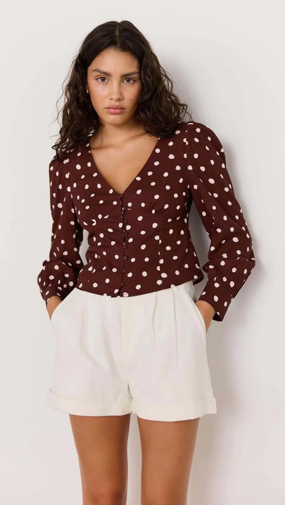 Cedar Corset Blouse
