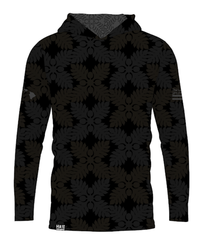 Kapa Kuiki Smokey Youth Hooded Long Sleeve Drifit Smokey