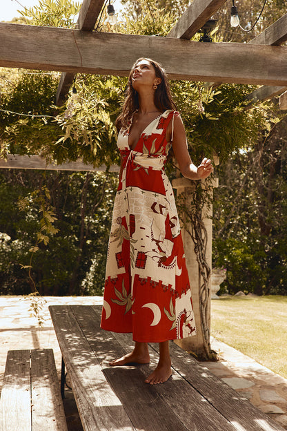 Mira Dress - Palma Vista