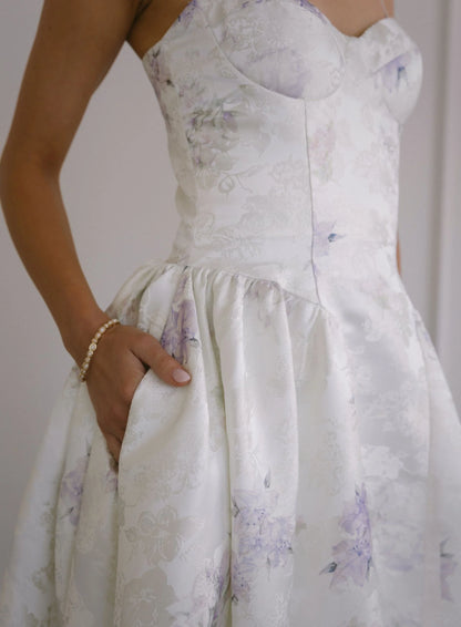 Bria Sweetheart A-Line Dress