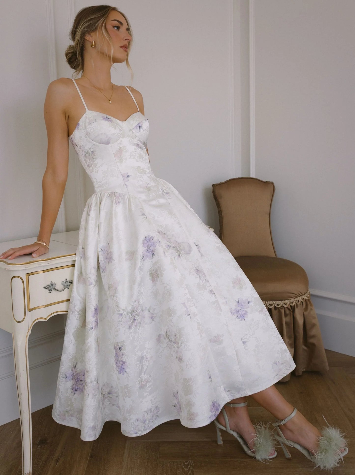 Bria Sweetheart A-Line Dress