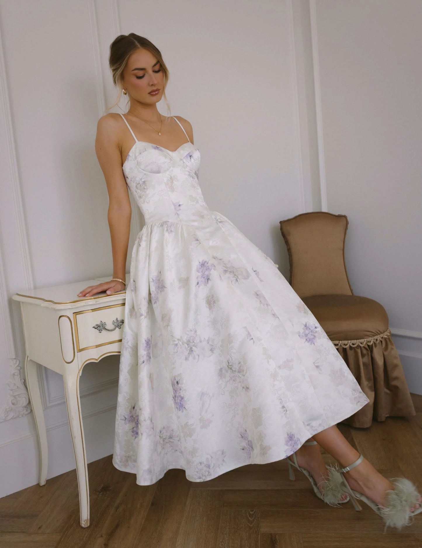 Bria Sweetheart A-Line Dress