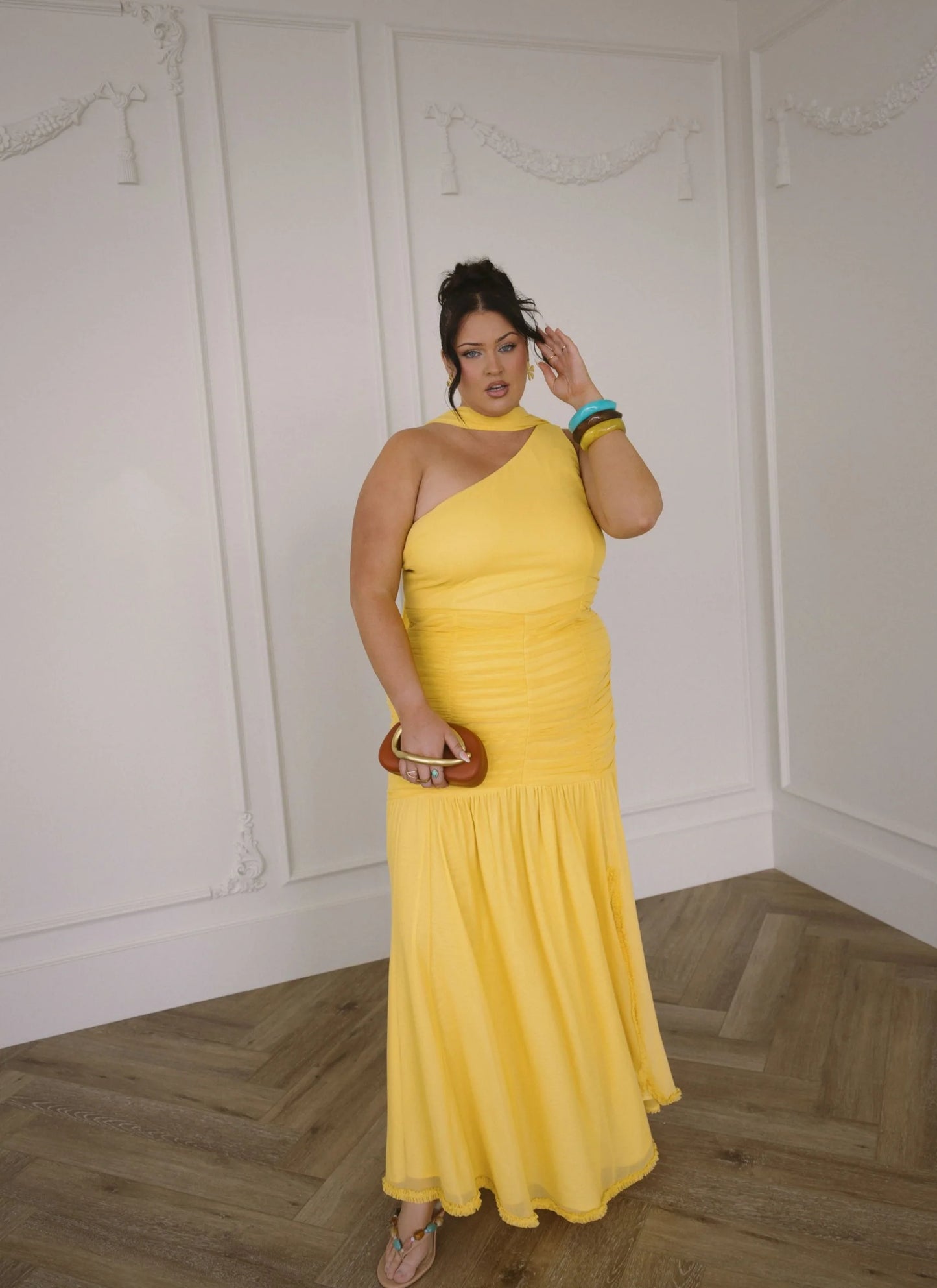 Celiana Drop-Waist Dress