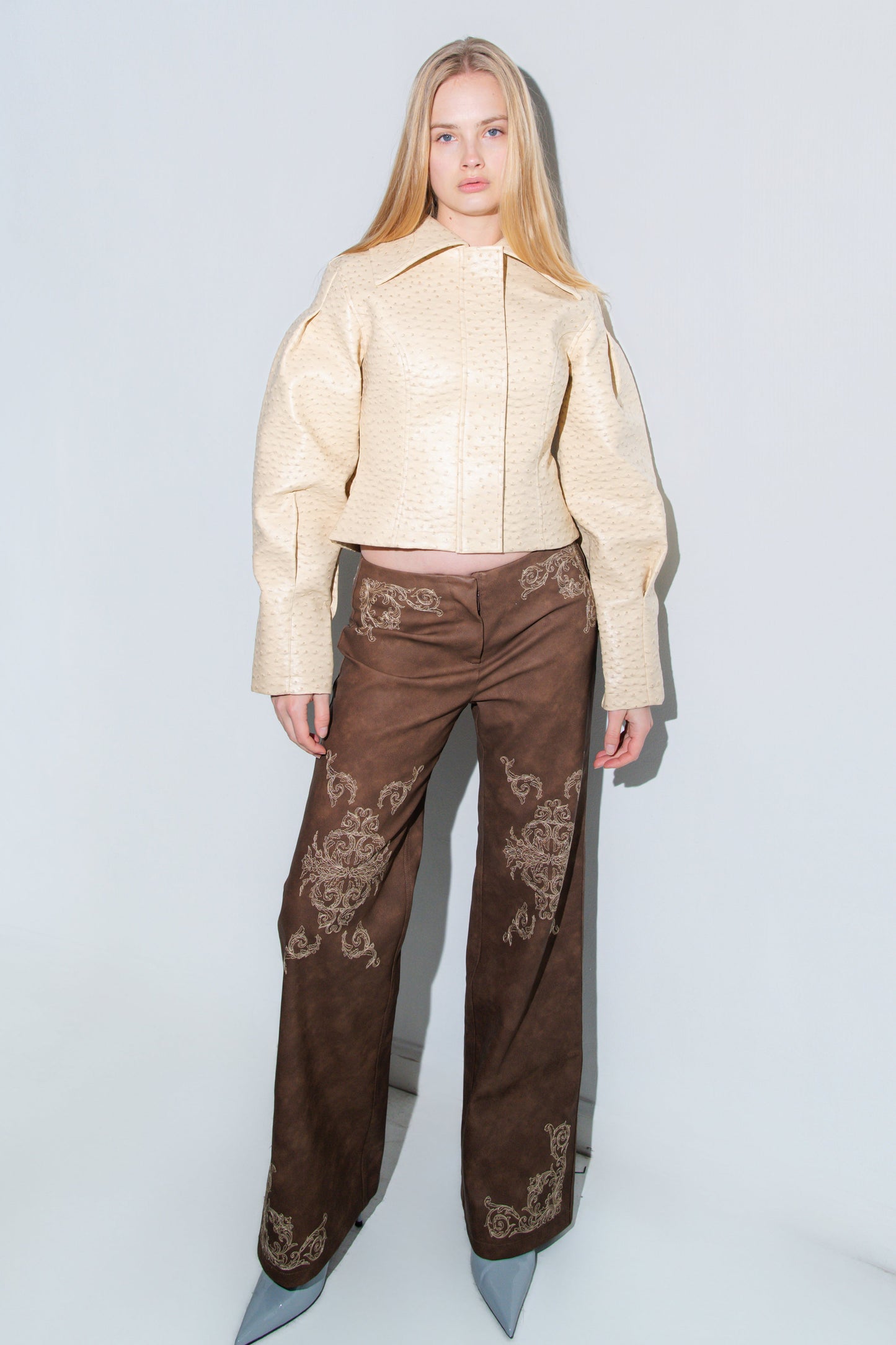 Olsen Ostrich Jacket — Sand