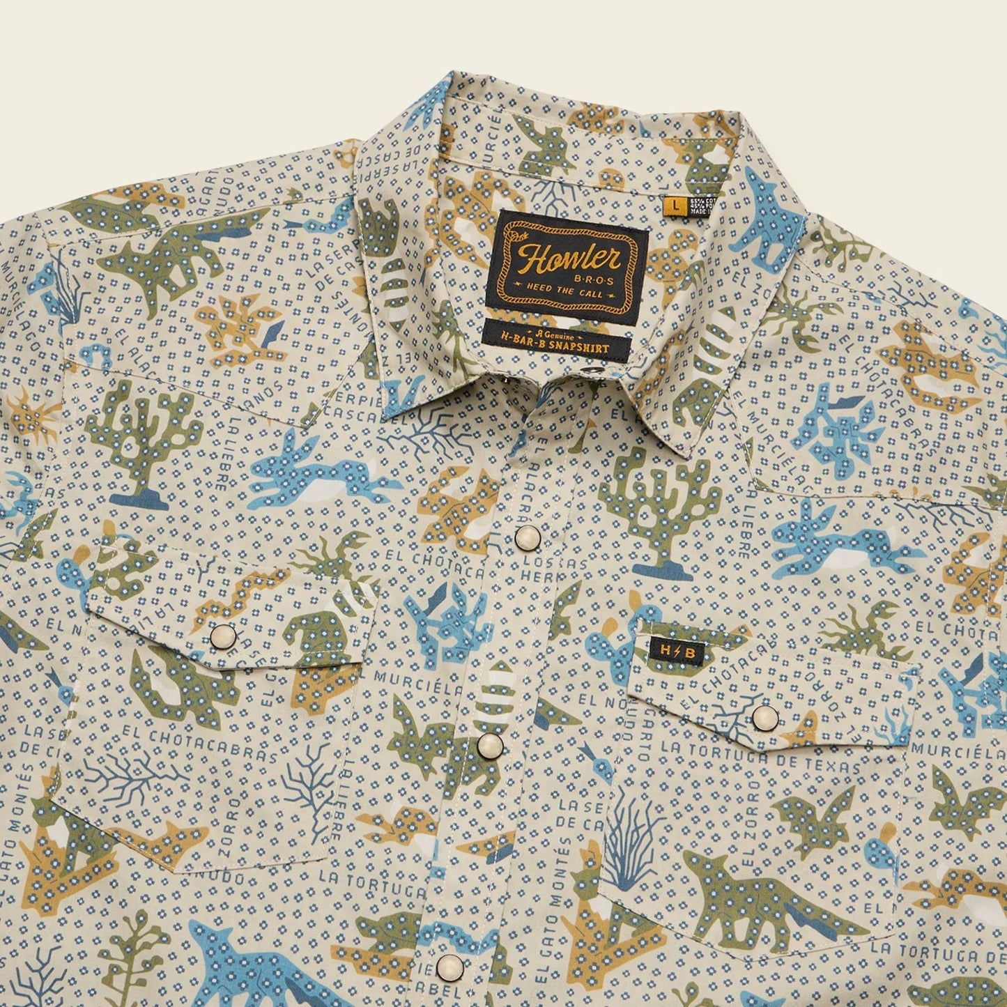 Howler Bros H Bar B Short Sleeve Snapshirt
