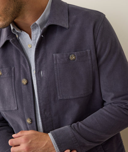 Marine Layer Max Moleskin Overshirt