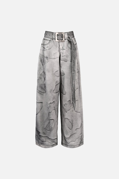 Faria Belted Jeans