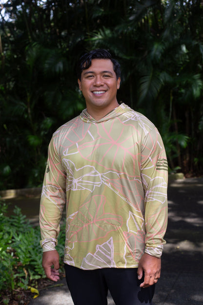 Kalo Hooded Longsleeve Drifit Taupe