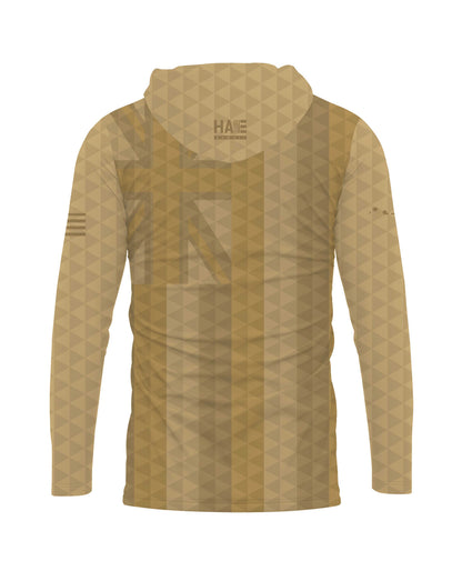 Hae Hawaii Hooded Long Sleeve Drifit Sand