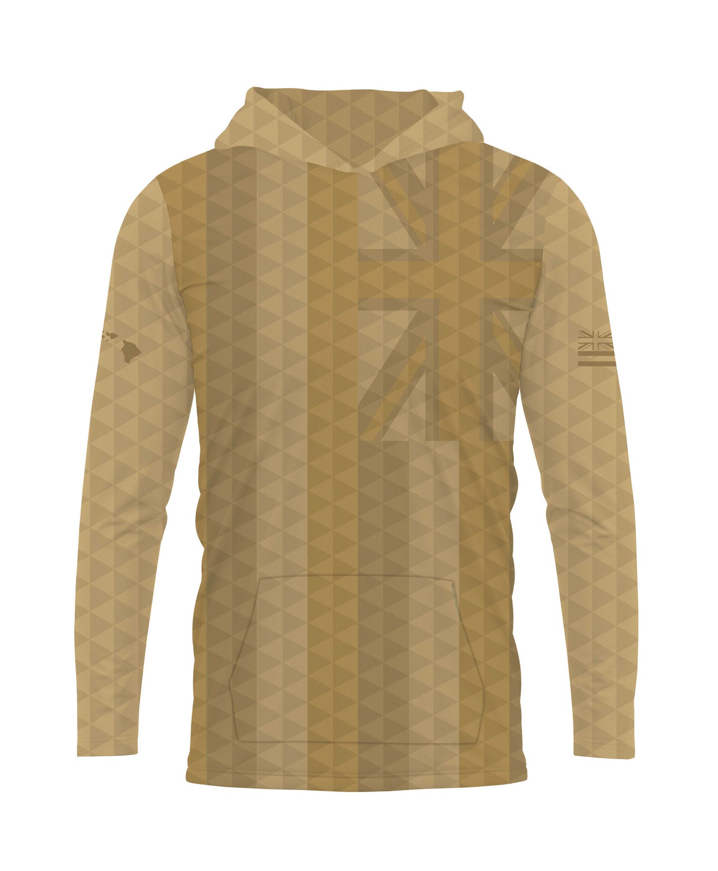 Hae Hawaii Hooded Long Sleeve Drifit Sand