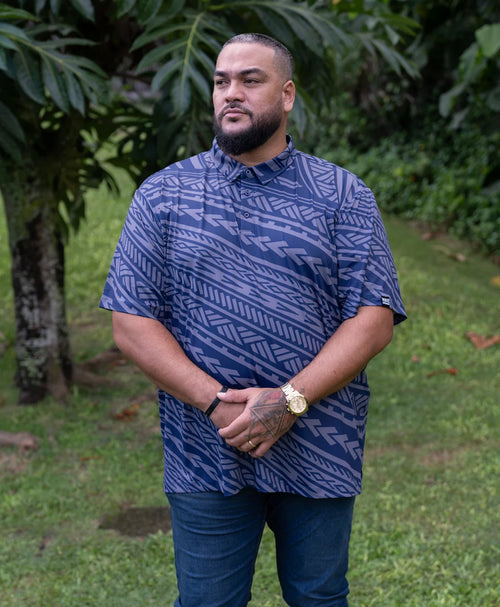Kakau Anywhere Polo Navy
