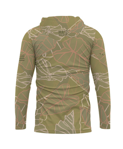Kalo Hooded Longsleeve Drifit Taupe