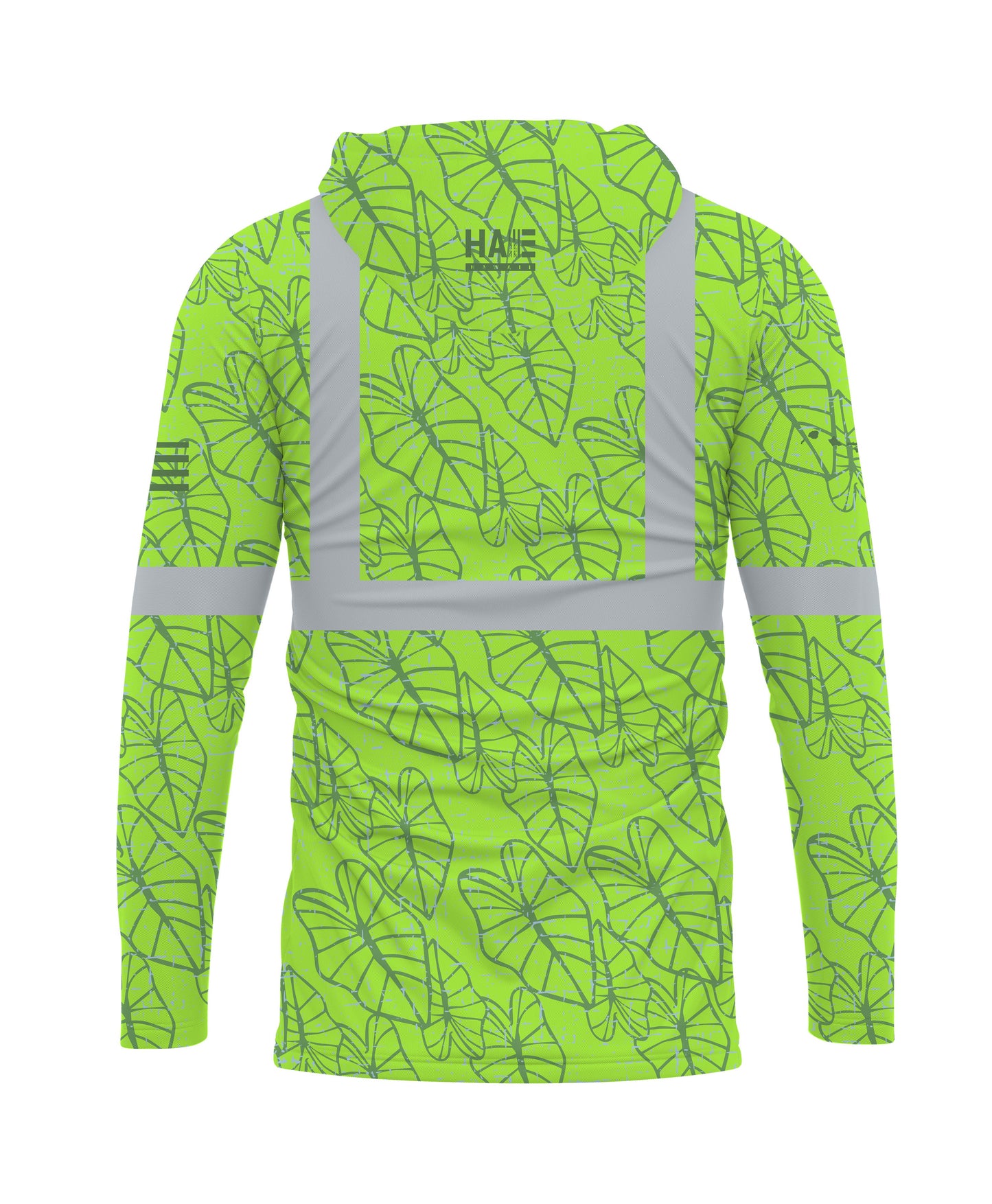 Kalo Reflective Hooded Longsleeve Drifit Neon