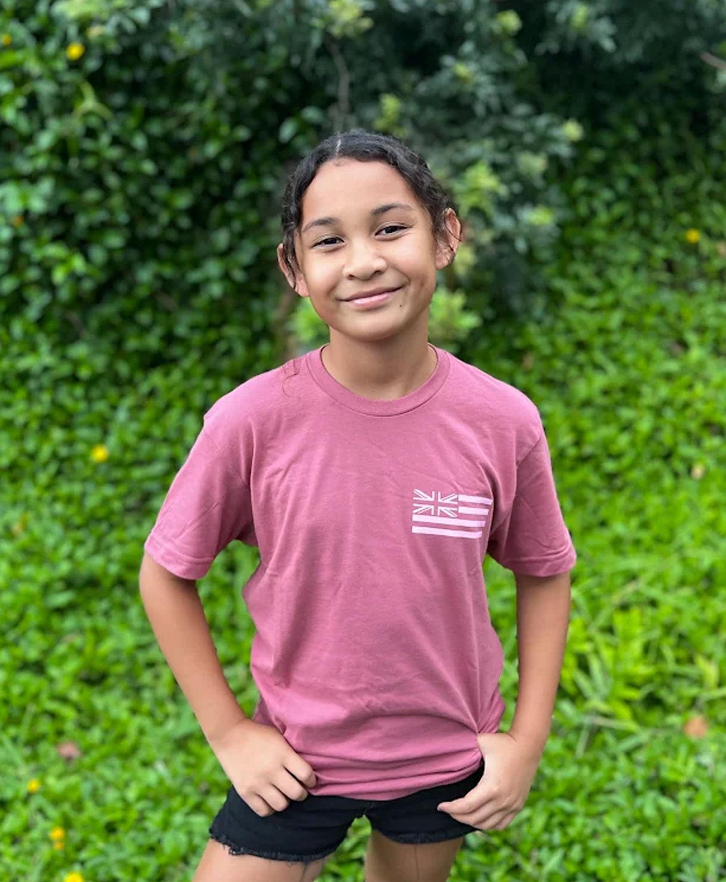 Keep Hawaiian Lands in Hawaiian Hands T-Shirt Pink