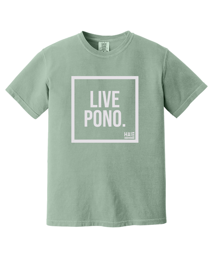 Live Pono Beige Sage Bay T-Shirt