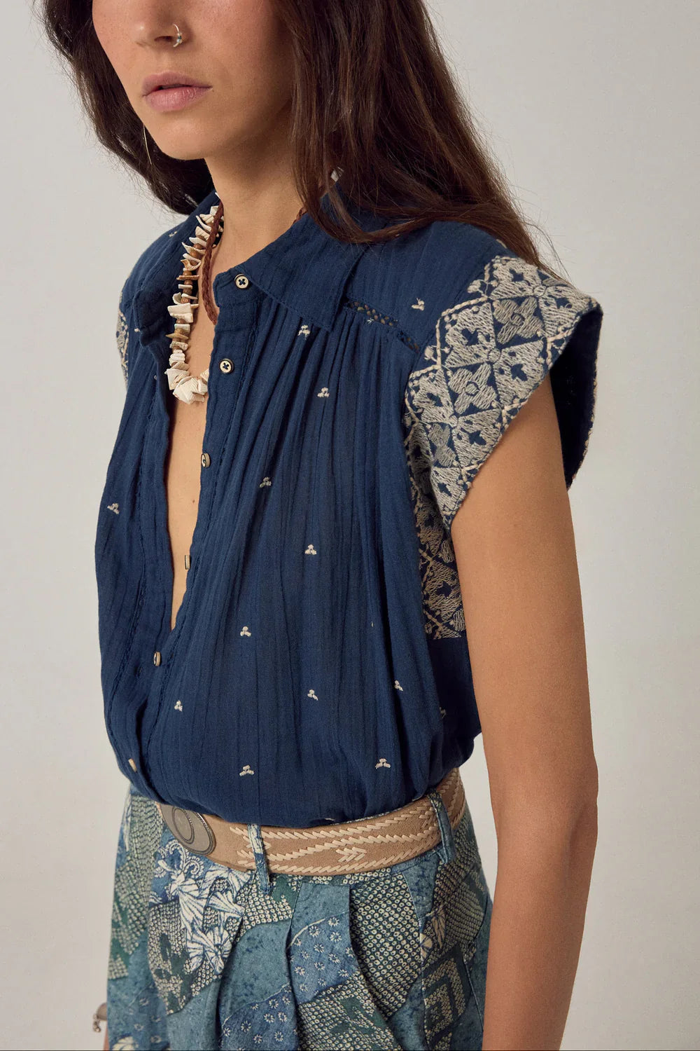 Maison Hotel Karina Sleeveless Shirt