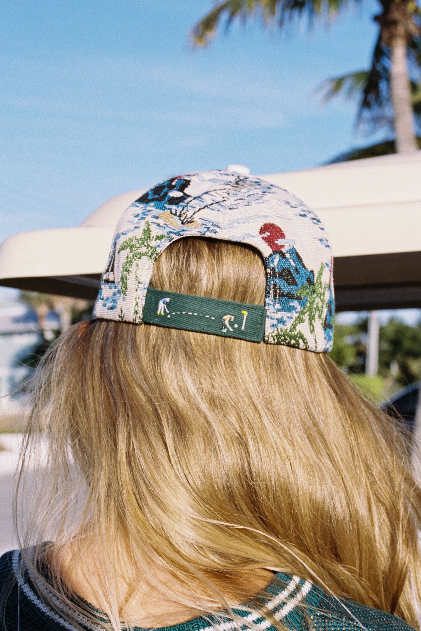 Palm Jacquard Hat