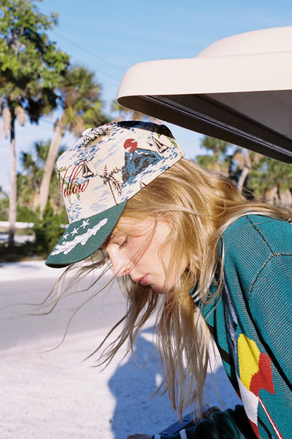 Palm Jacquard Hat