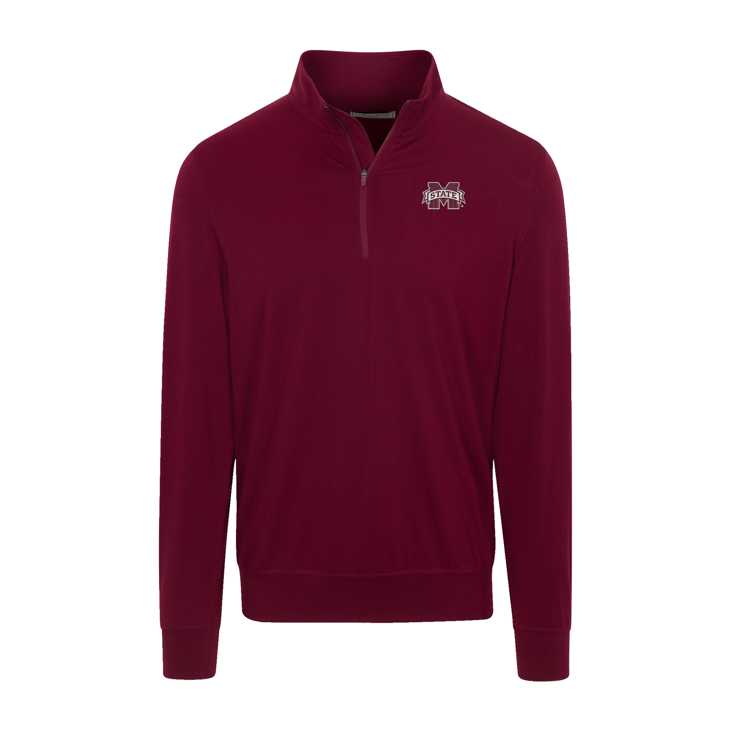Mississippi State Velocity Performance Quarter Zip Maroon