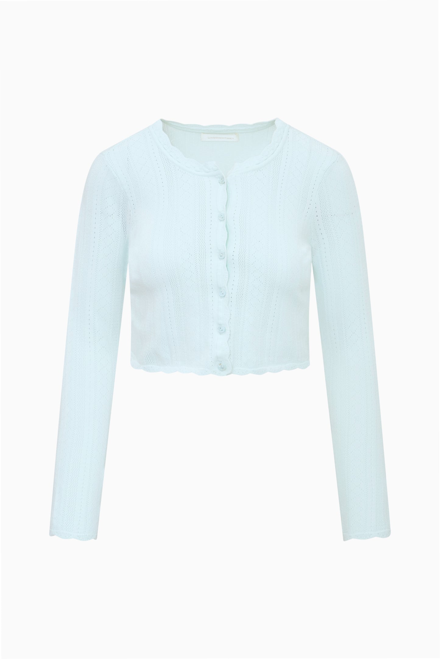 Nadiya Stretch Pointelle Cardigan