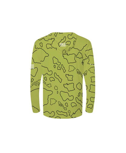 Namoku Hooded Youth Longsleeve Drifit Olive