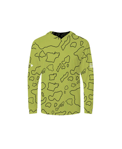 Namoku Hooded Youth Longsleeve Drifit Olive