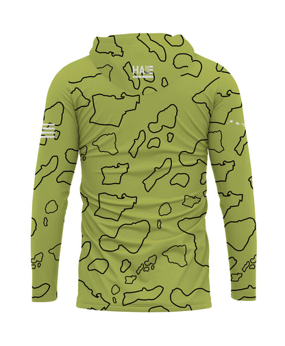Namoku Hooded Longsleeve Drifit Olive