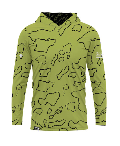 Namoku Hooded Longsleeve Drifit Olive