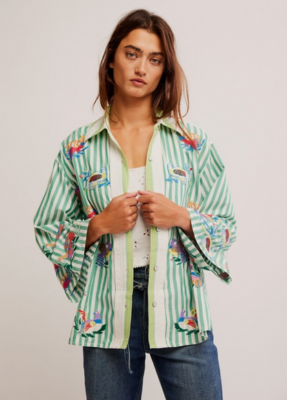 Free People The Bird Shirt