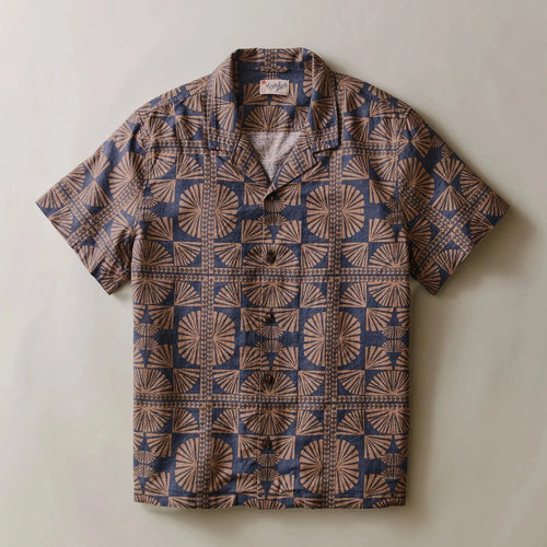 Marine Layer Pablo Tencel Linen Resort Shirt
