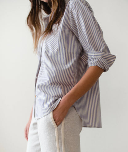 Marine Layer Jane Relaxed Cali Poplin Shirt