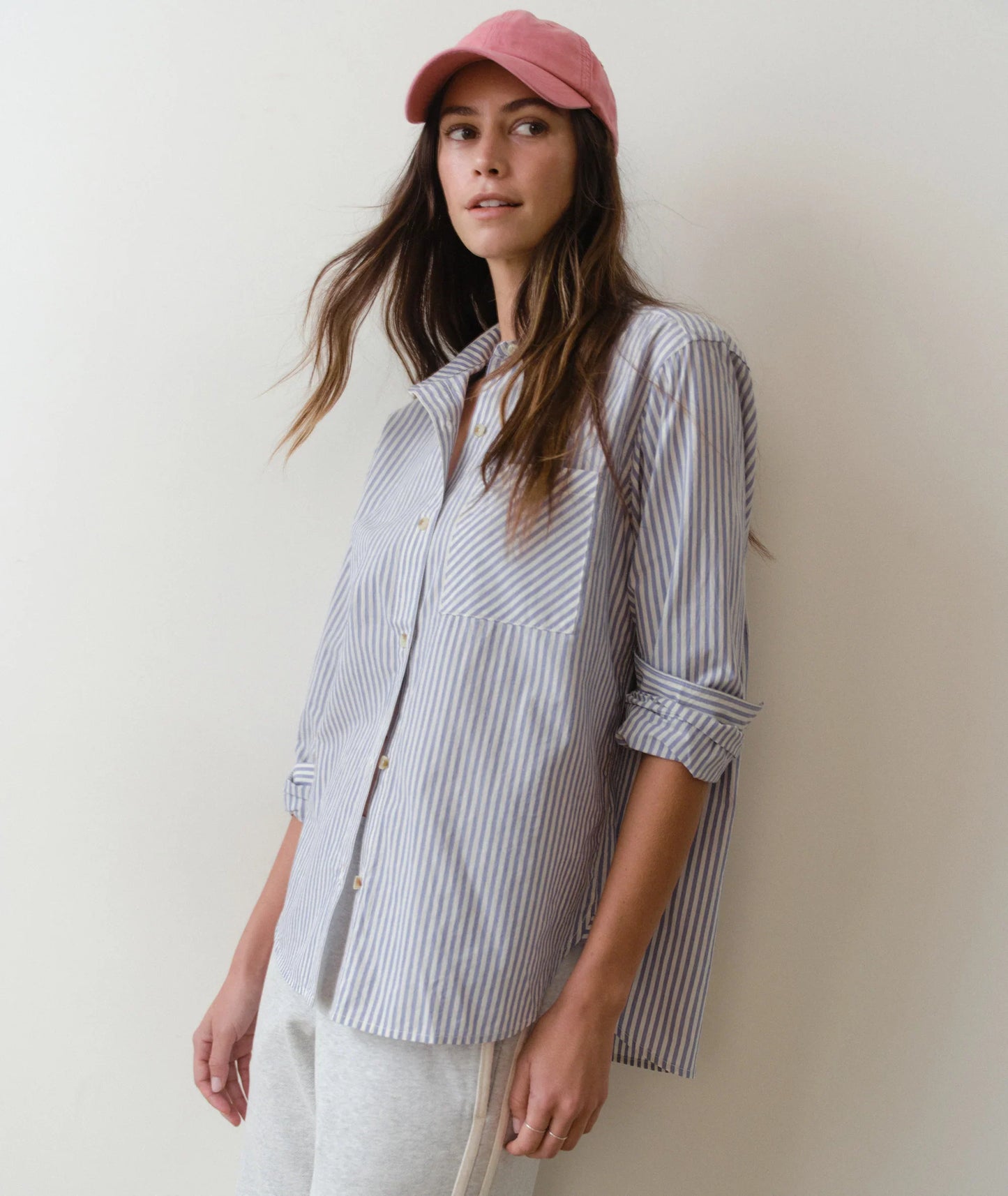Marine Layer Jane Relaxed Cali Poplin Shirt