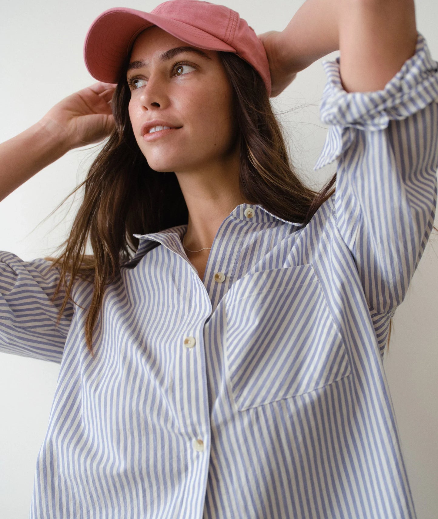 Marine Layer Jane Relaxed Cali Poplin Shirt