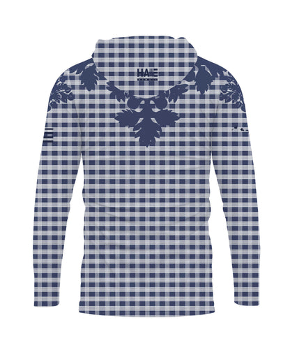 Palaka Kuiki Hooded Longsleve Drifit Navy