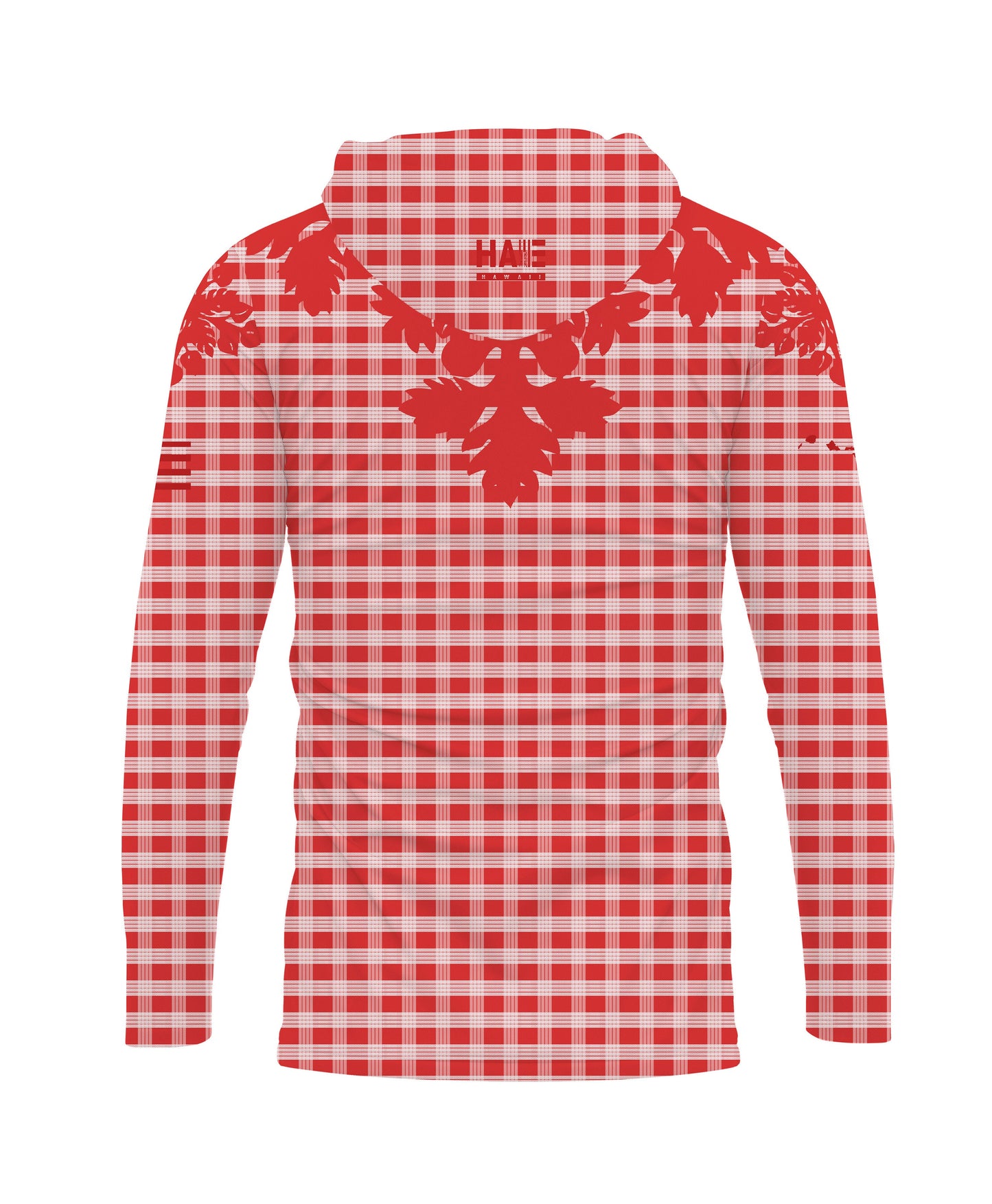Palaka Kuiki Hooded Longsleve Drifit Red