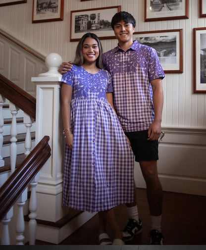 Palaka Kuiki Kane Pullover Kula Lavender