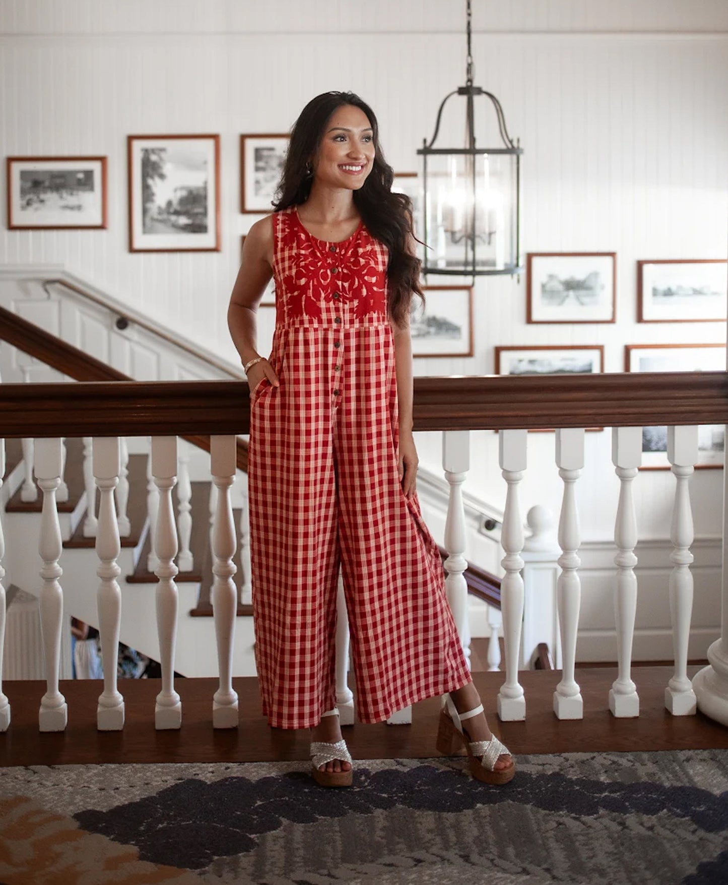 Palaka Kuiki Kuulei Jumper Lehua Red