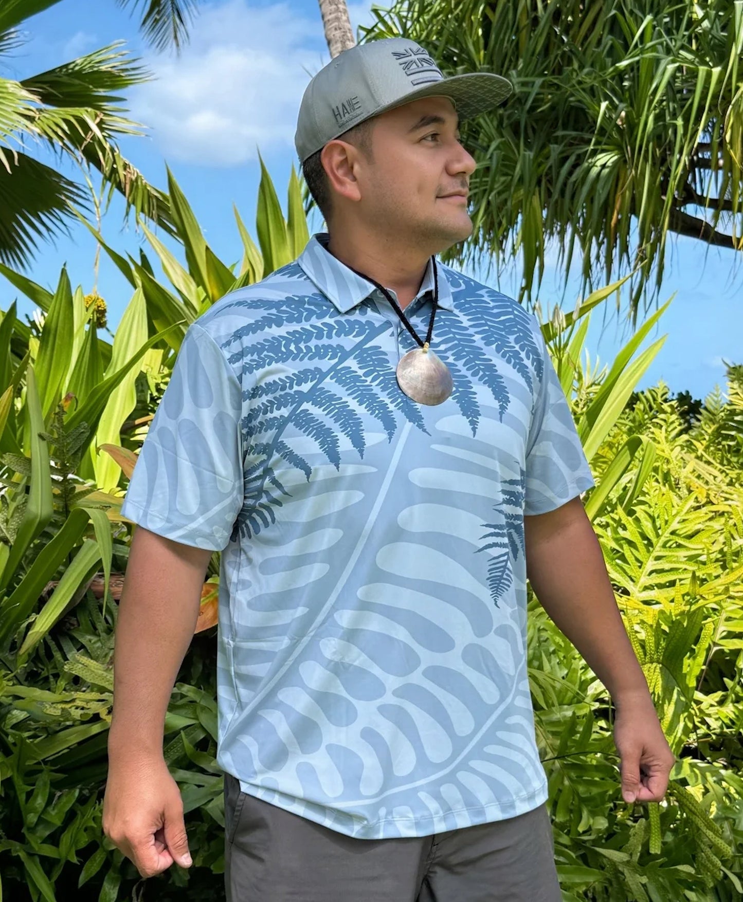 Palapalai Anywhere Polo in Aqua