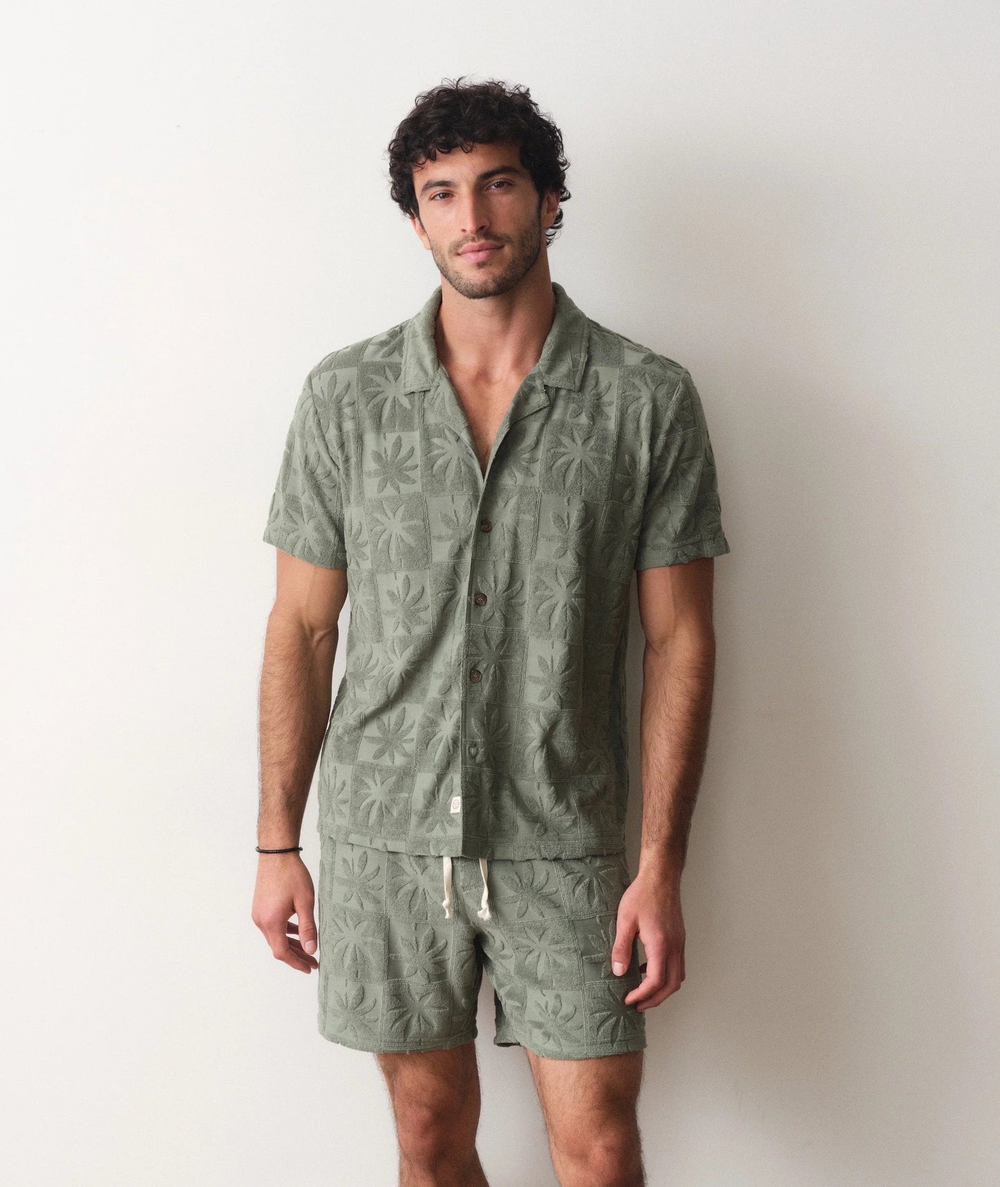Marine Layer Rico Terry Resort Shirt