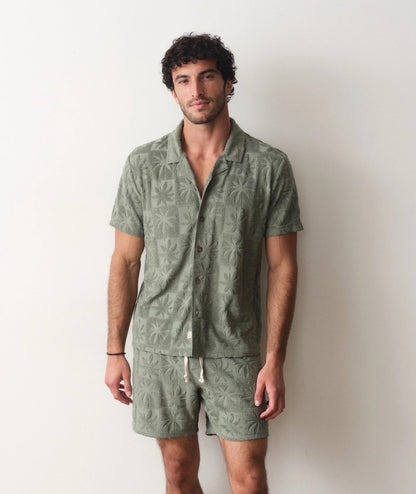 Marine Layer Rico Terry Resort Shirt