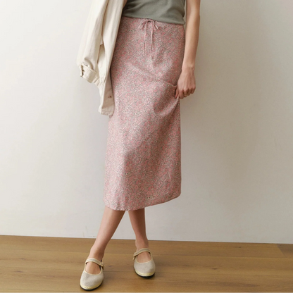 Marine Layer Avery Hemp Midi Skirt