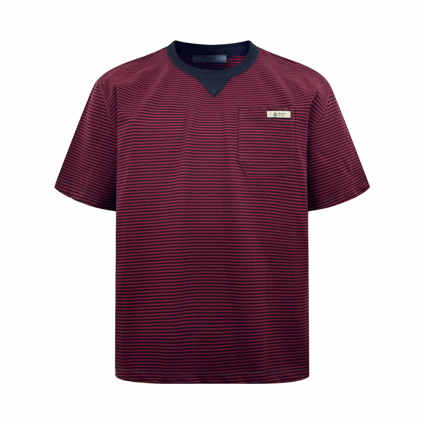 2026 New Triangle Brand Striped Pocket Short-Sleeve Shirt (CC940-A25)