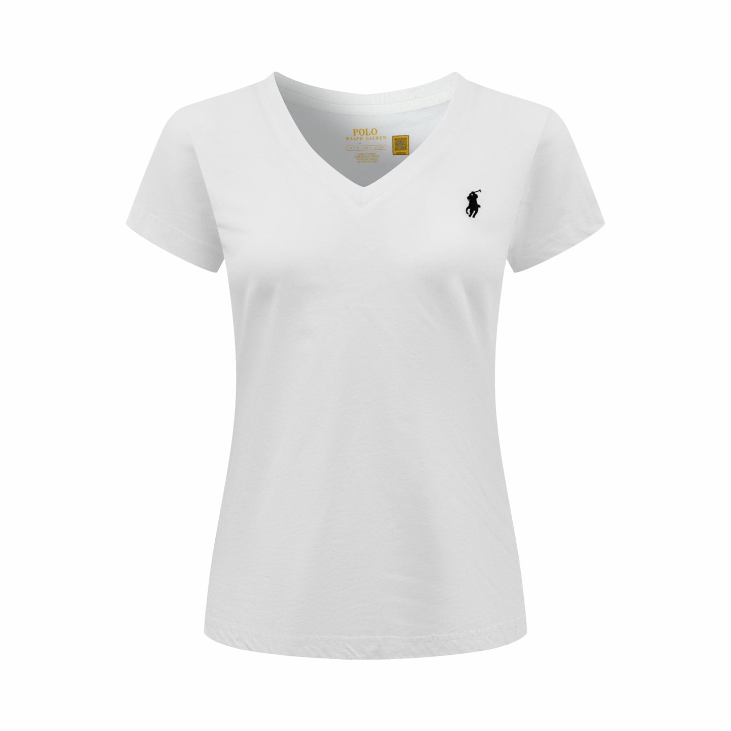 2026 Women’s RL Embroidered V-neck Short-sleeved Top (FF743)