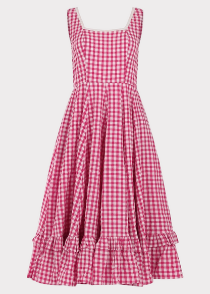 Daze Dress Red Gingham