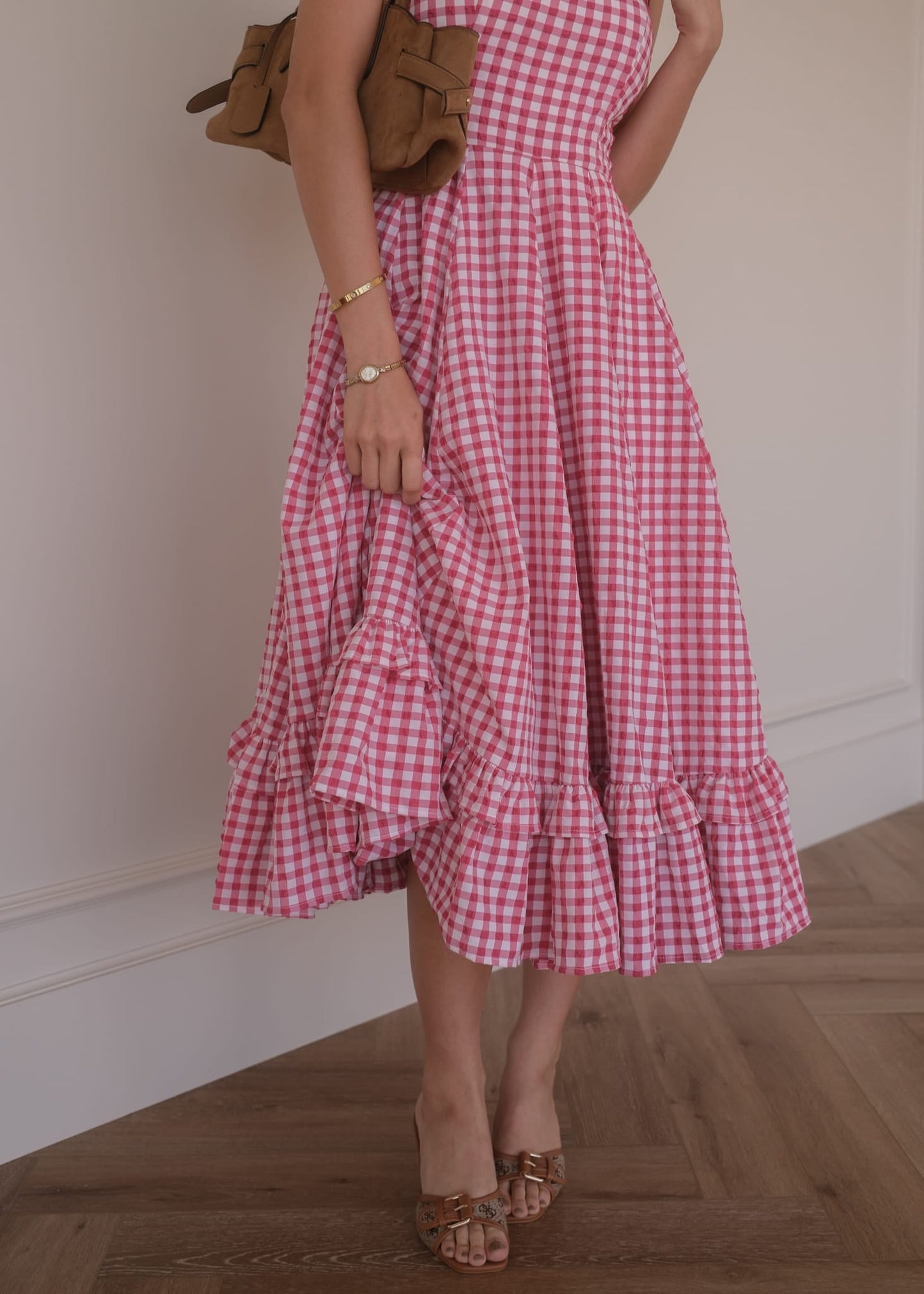 Daze Dress Red Gingham