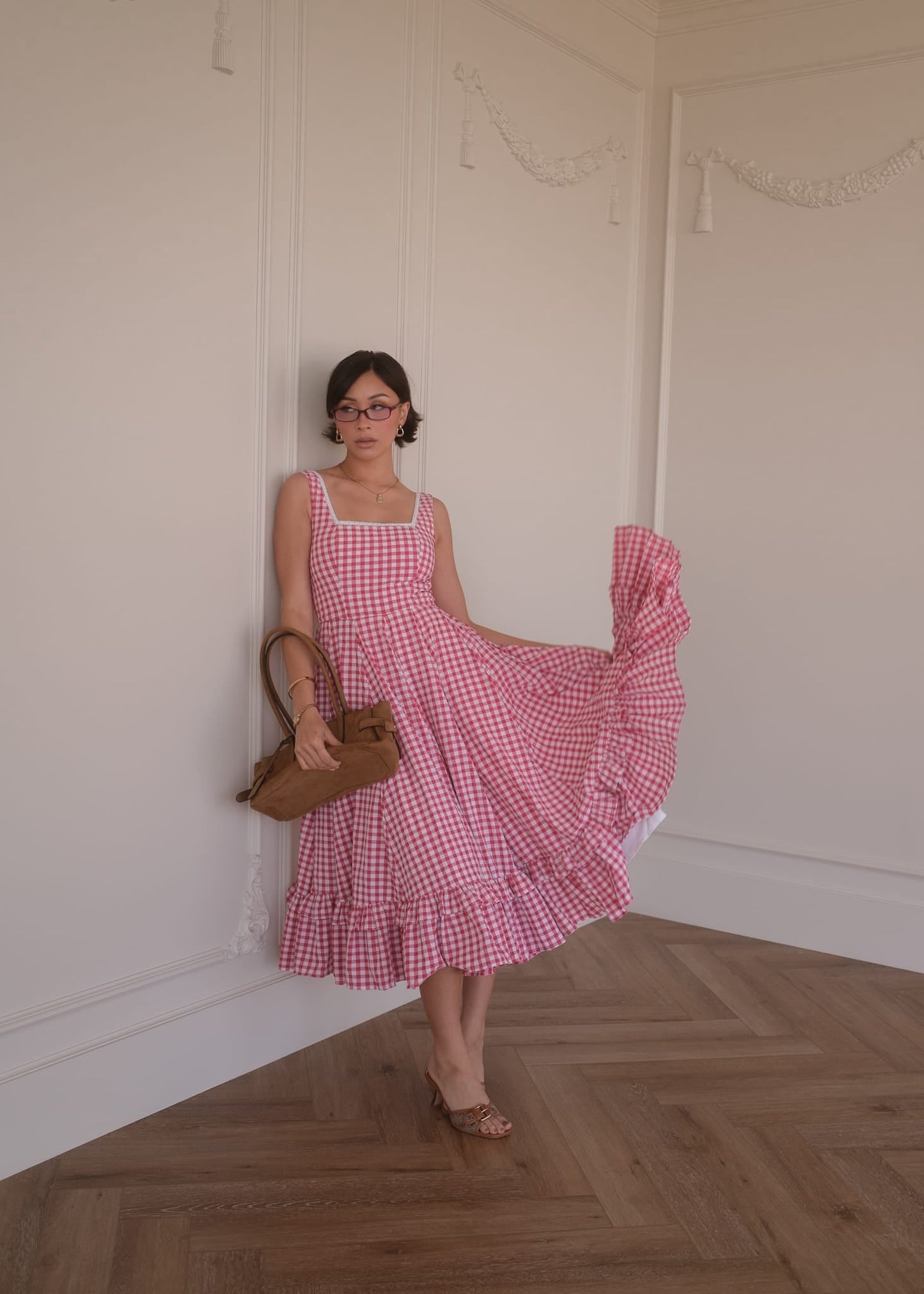 Daze Dress Red Gingham