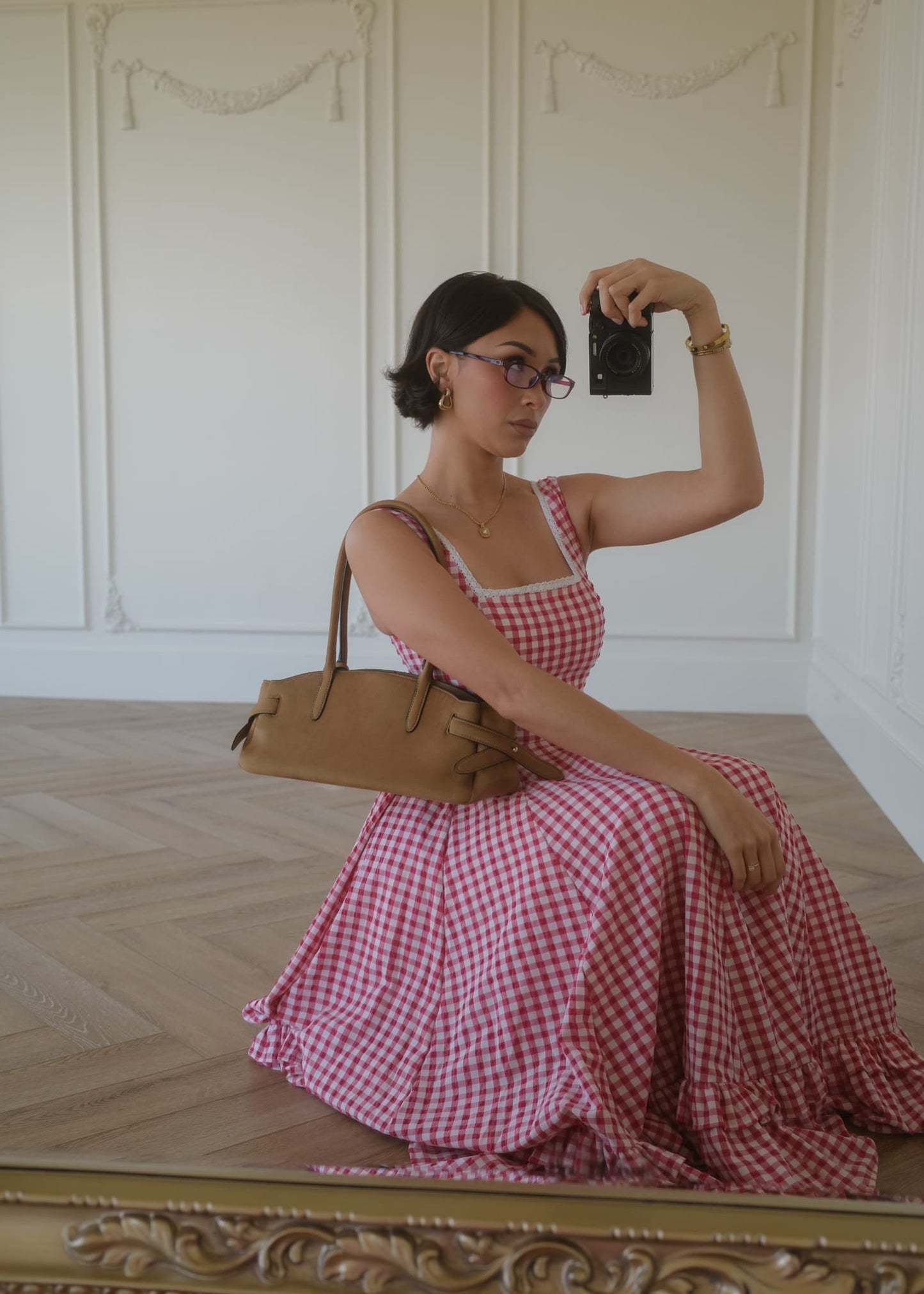 Daze Dress Red Gingham