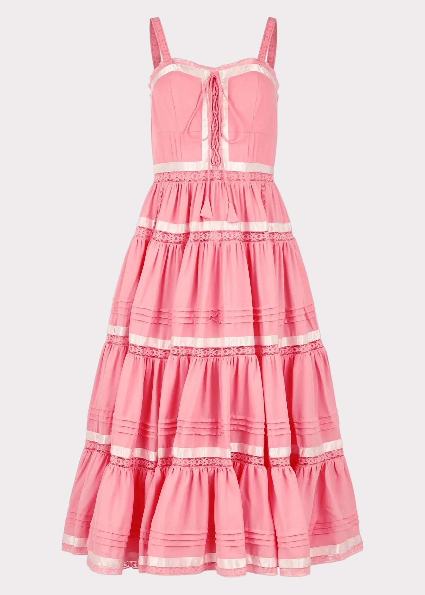 Delores Dress in Pink