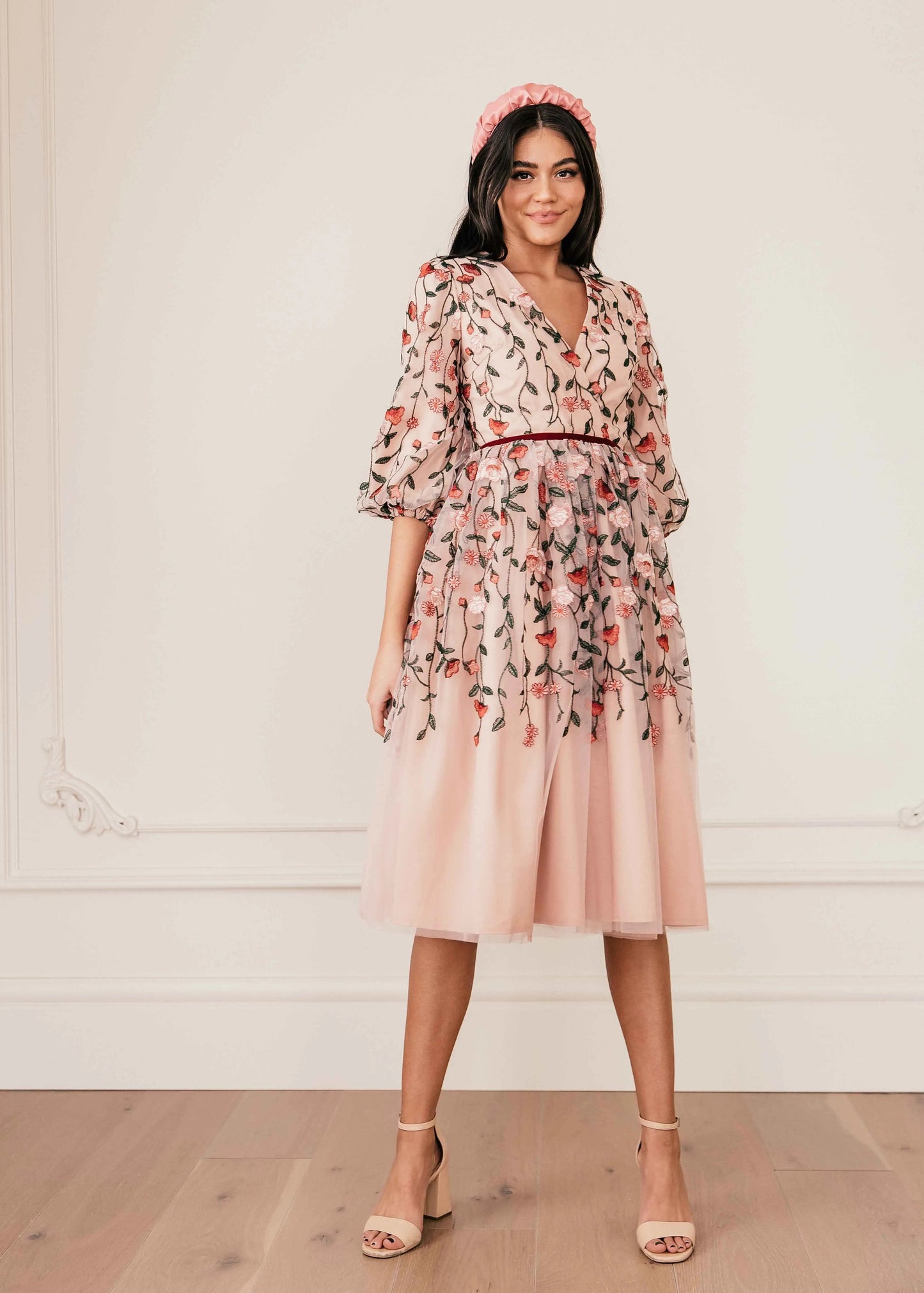 Holly Dress Rose